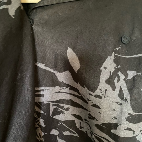 Peachoo + Krejberg linen overcoat poncho - Picture 9 of 9